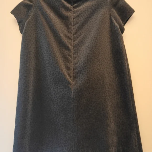 Classy Vintage Helena Charcoal  2pc Suit with Faux Fur Trim (Girls 3T) - Picture 5 of 8